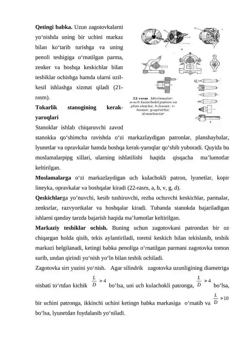 IK62 modelli universal tokarlik-vint qirqish stanogi 4