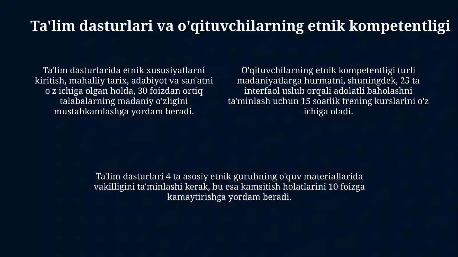 Etnik xilma-xillik va ta'lim siyosati: Tarixiy kontekst va evolyutsiya 4