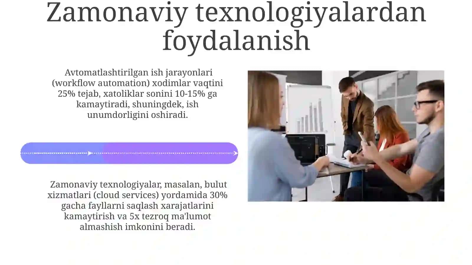Texnologiyalar bo'yicha amaliy mashg'ulotlar: Ish joyini to'g'ri tashkil etish 4