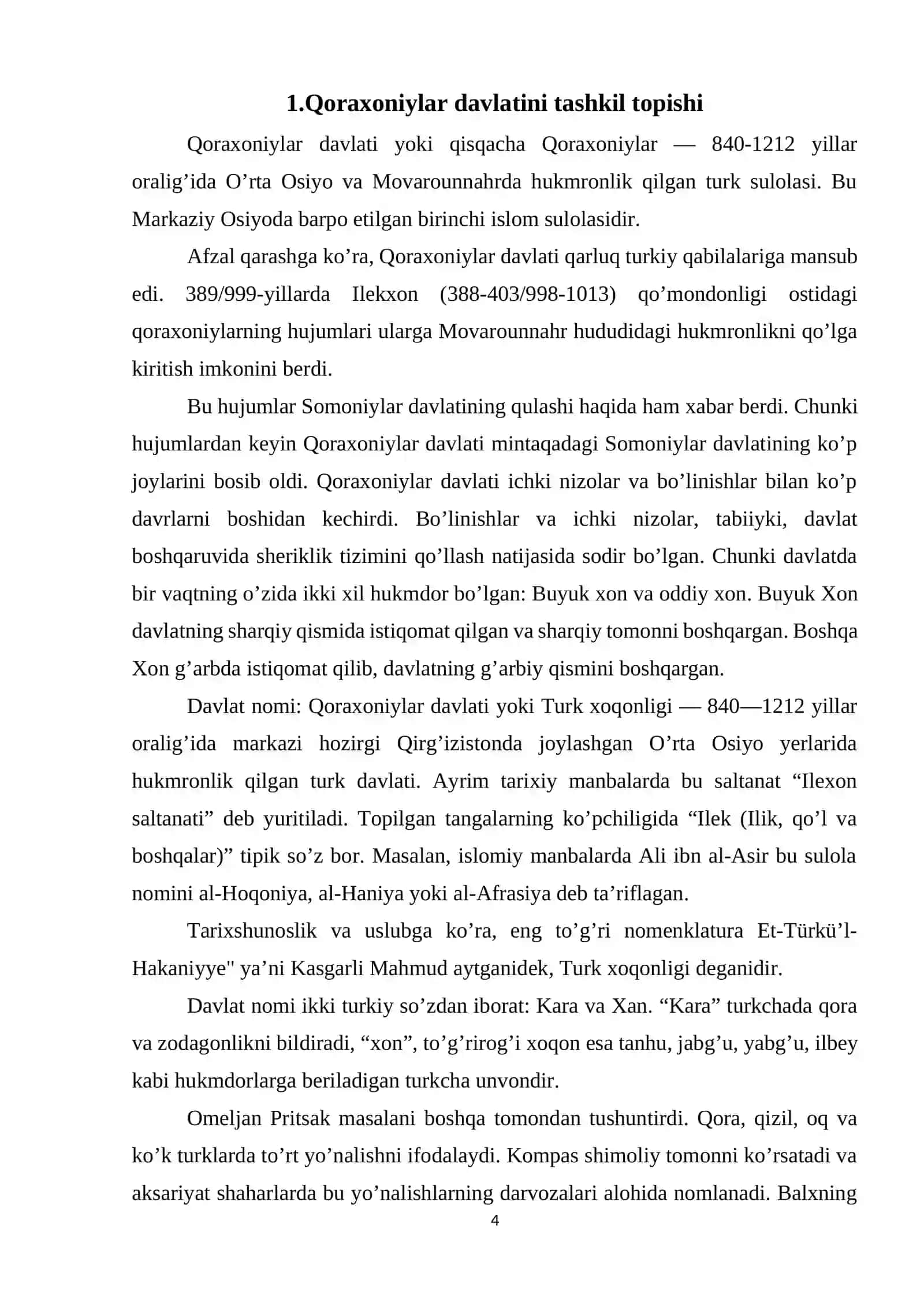 O’ZBEKISTONING DAVLAT MUASSASALARI TARIXI 4