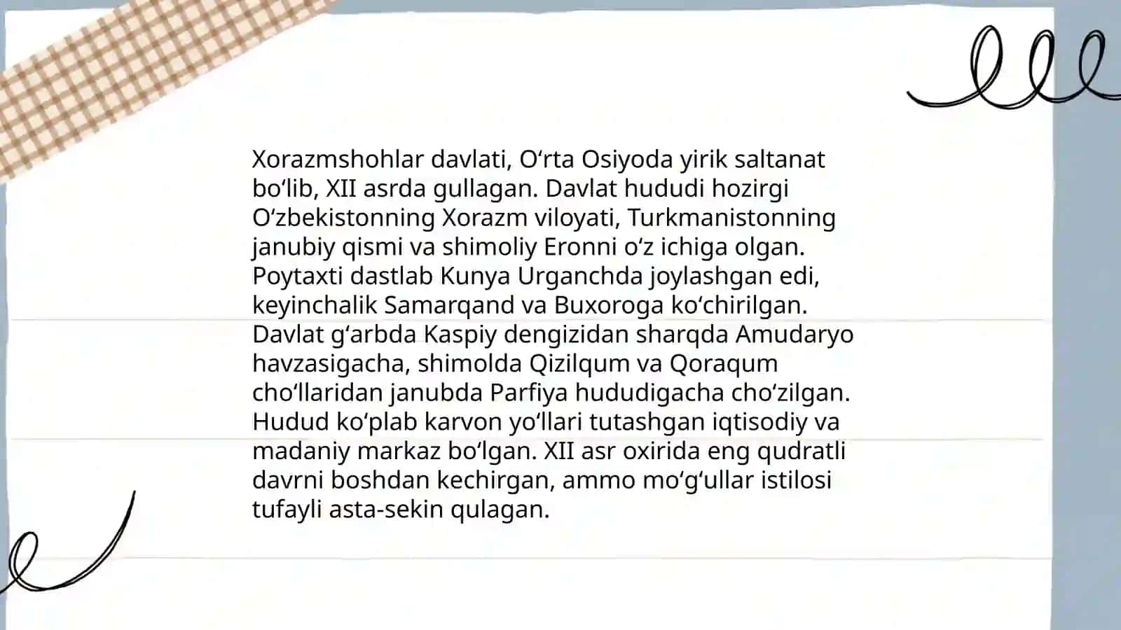 Xorazmshohlar 4
