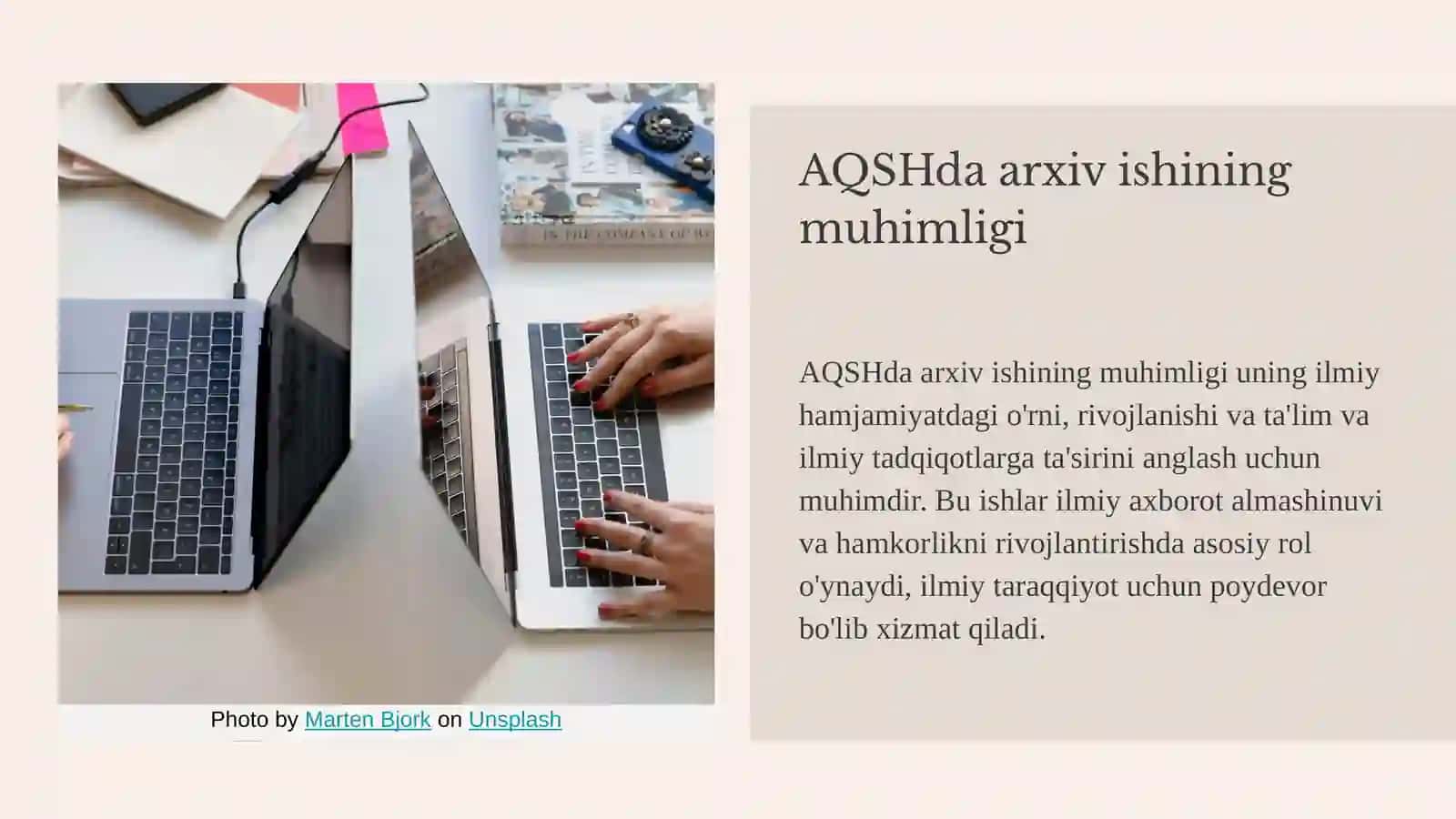 AQSHda arxiv ishi 4