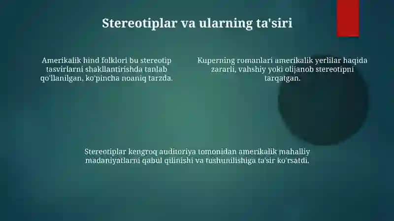 Kuperning amerika hindulari folklori 4