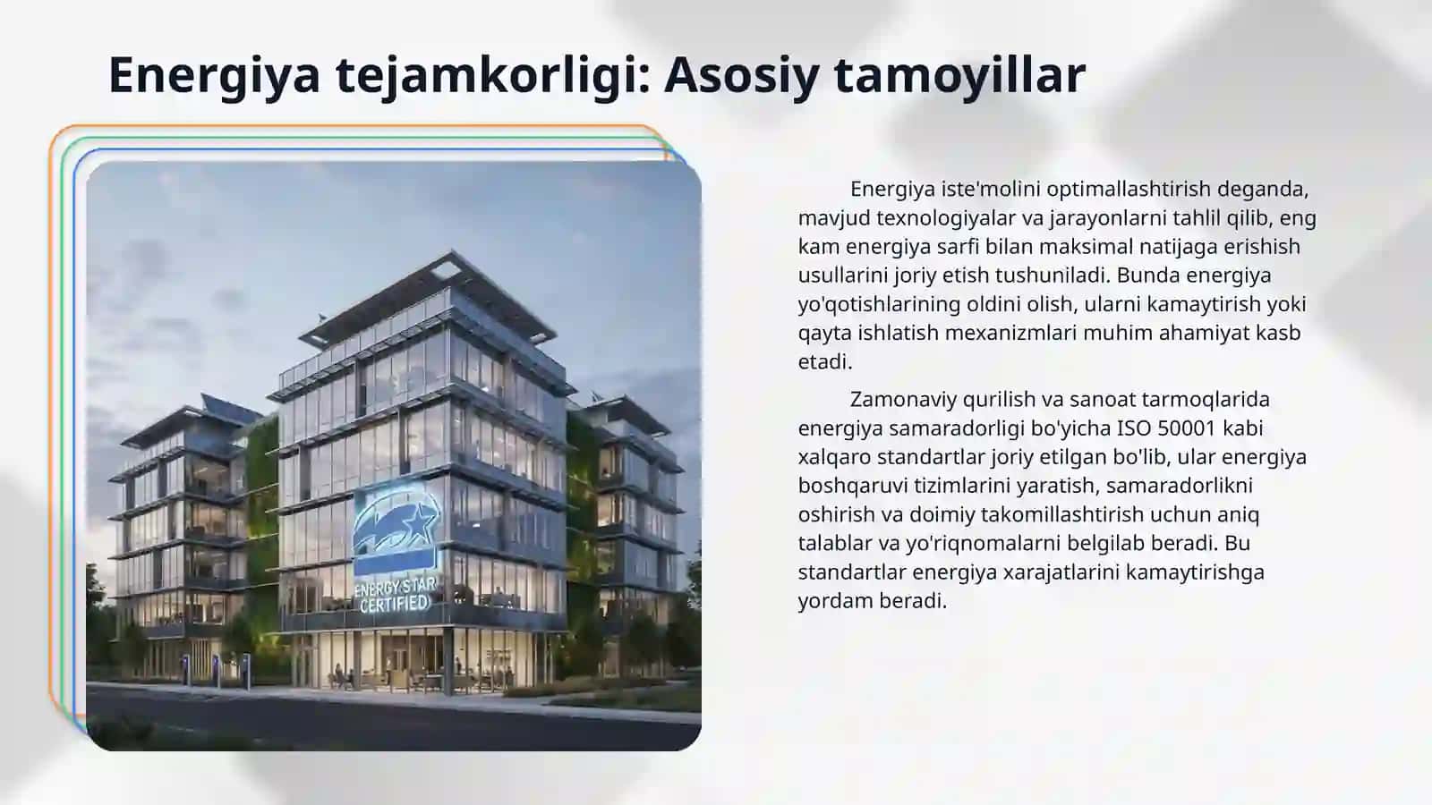 QMB energiya resure tejamkor va ekalogik toza texnalogiyalar 4
