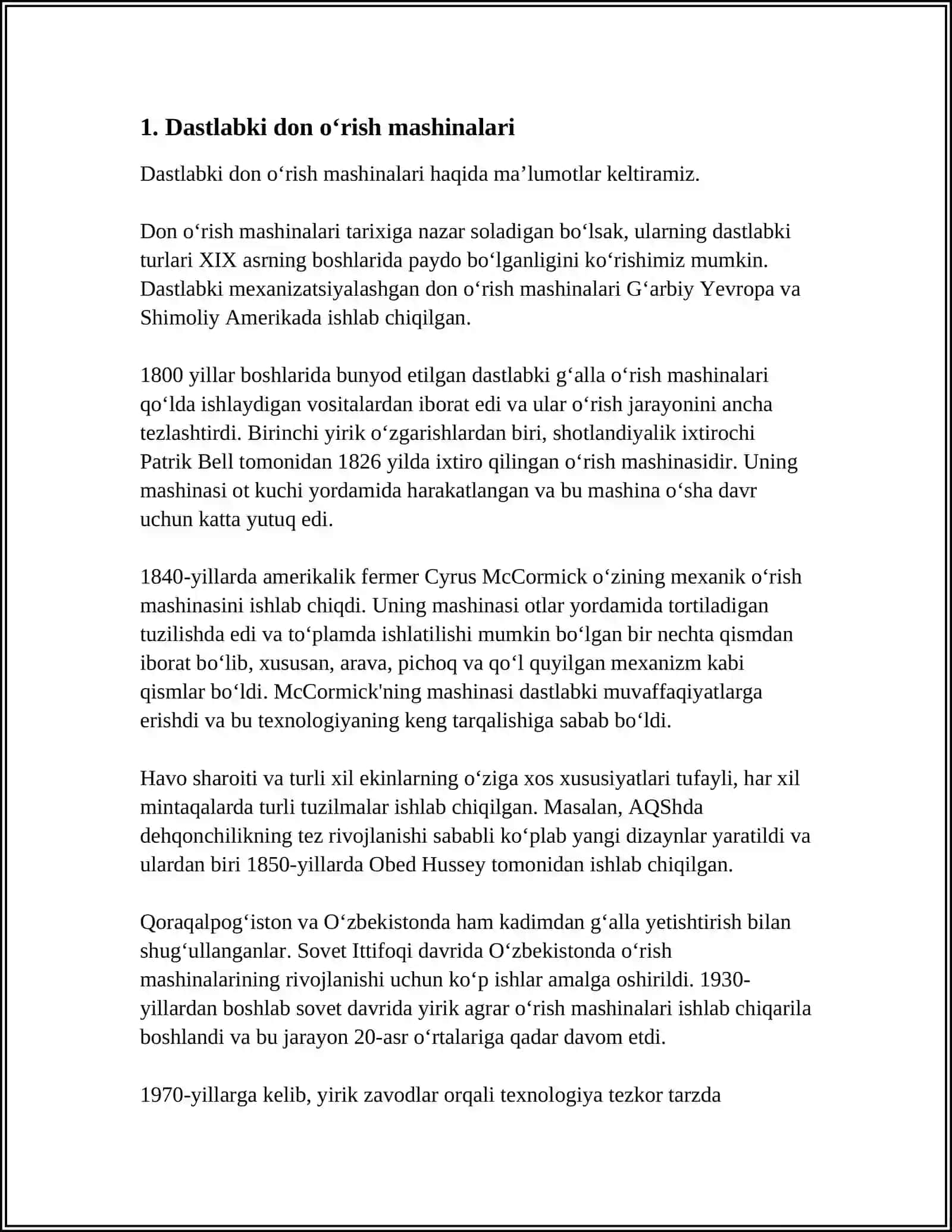 KON MASHINALARINING RIVOJLANISH TARIXI 4