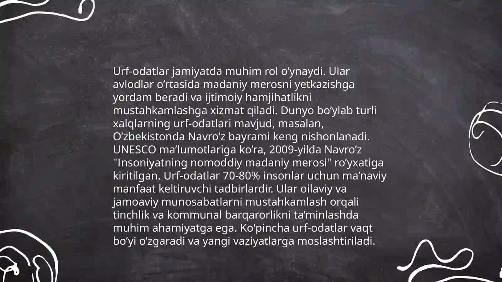 Etnopedagogika urf-odatlarning yangicha sharoitlarini talqini sifatida 4