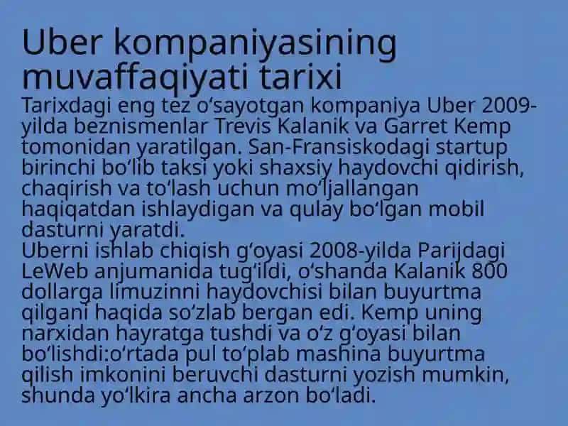 UBERMUSTAQIL ISH TAQDIMOTI 4
