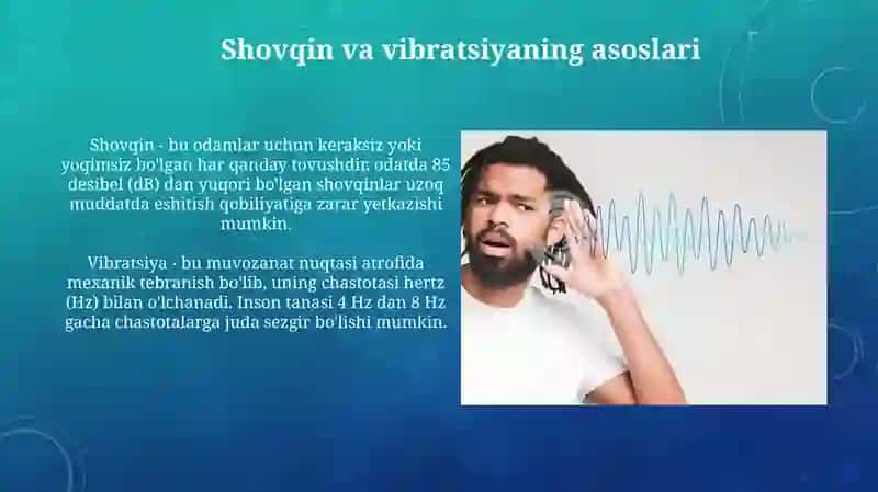 Shovqin va tebranishlarni boshqarish 4