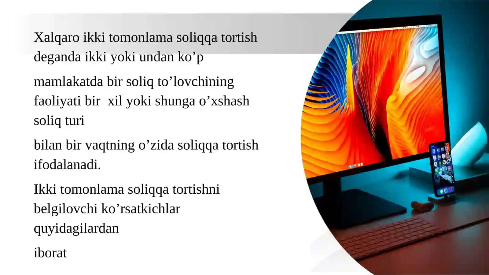 Xalqaro soliqqa tortish tamoyillari 4