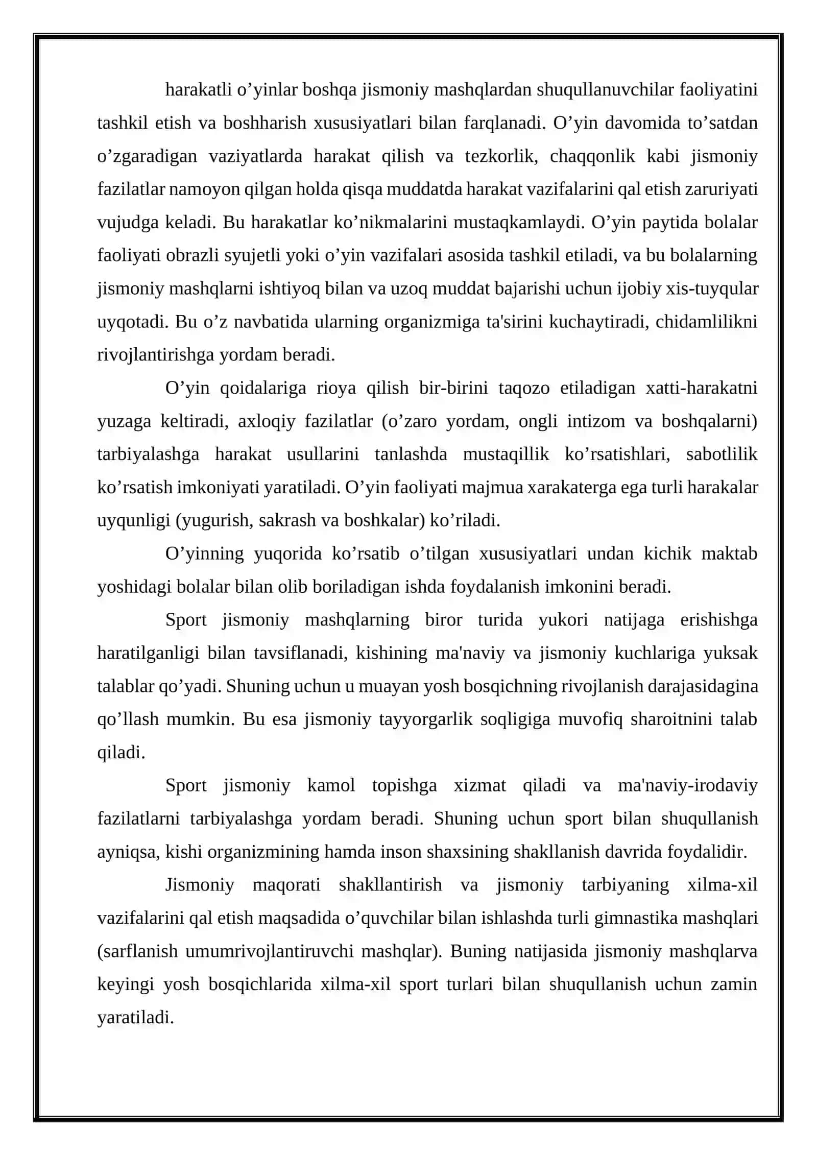 Jismoniy nazariyada Chuqurlashtirib o`rgatish bosqichi vositalari va xususiyatlari 4