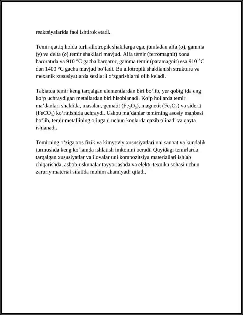 TEMIR VA TEMIRNING OLINISHI 4