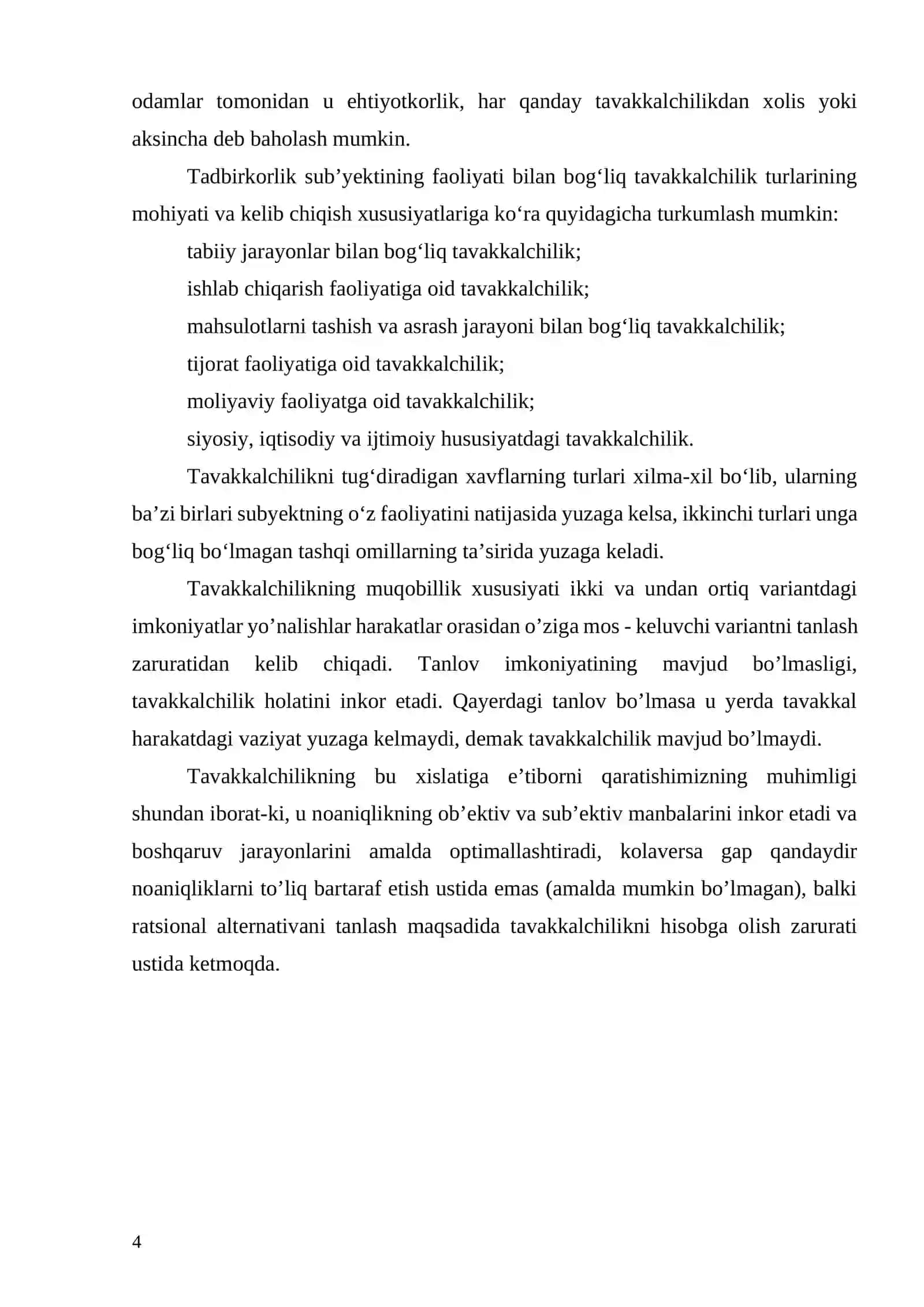 MIKROIQTISODIYOT. MAKROIQTISODIYOT 4
