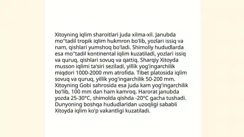 Xitoy respublikasining ijtimoiy iqtisodiy geografiyasi 4
