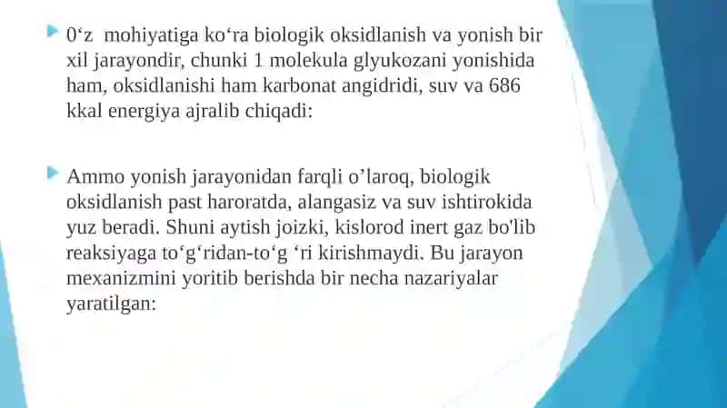 Biologik oksidlanish 4