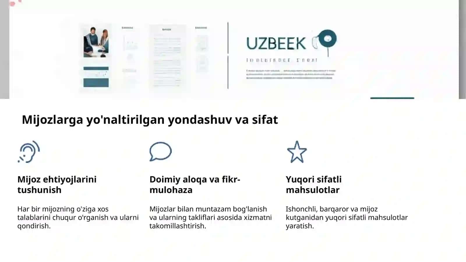 Yaponiya Menejment Madaniyati: Samaradorlik Kaliti 4