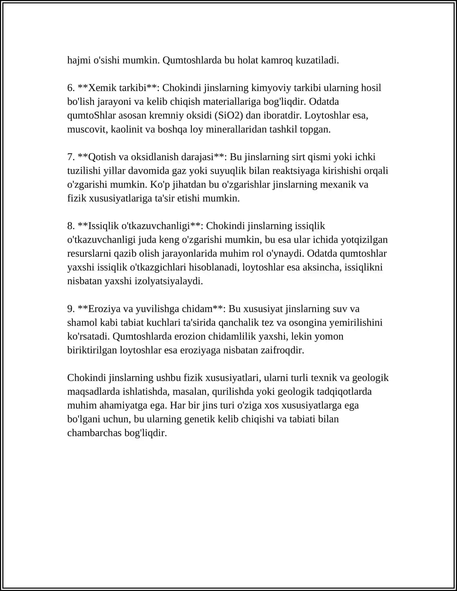 CHOKINDI JINSLARNING STRUKTURASI ULARNING TASNIFI VA GENETIK AHAMIYATI 4