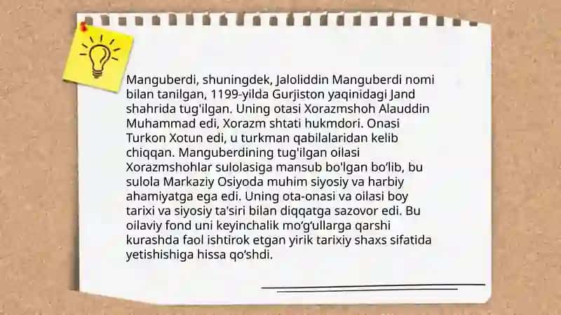 Jaloliddin Manguberdi vatan himoyachisi 4