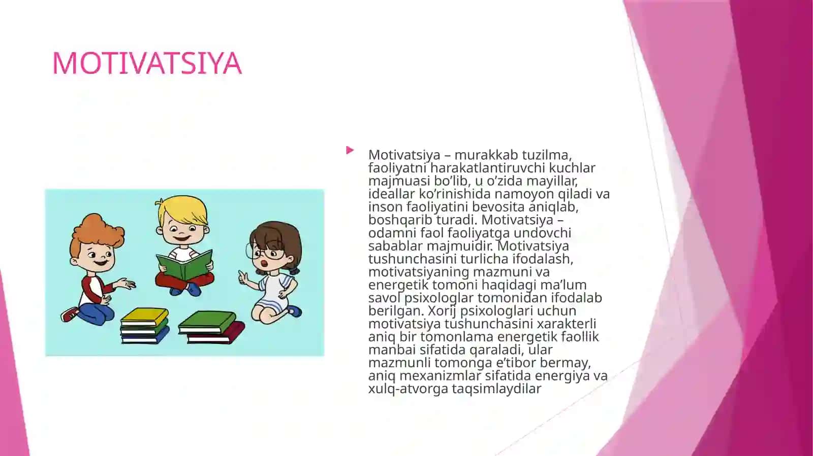 TA’LIM JARAYONIDA O’QUV MOTIVATSIYASI VA UNI BOSHQARISH MUAMMOSI 4