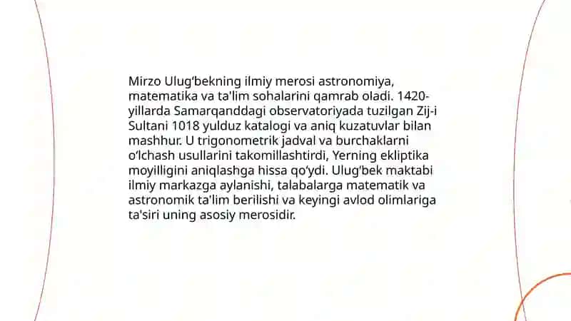 Mirzo Ulugʻbekning hayoti va siyosiy faoliyati 4
