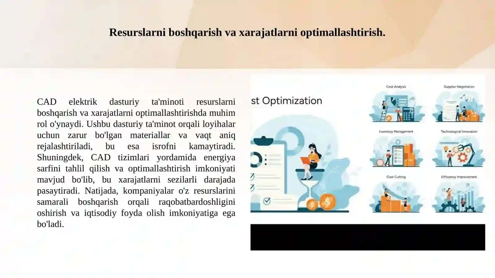 CAD elektrik dasturiy taminotining afzalliklari 4