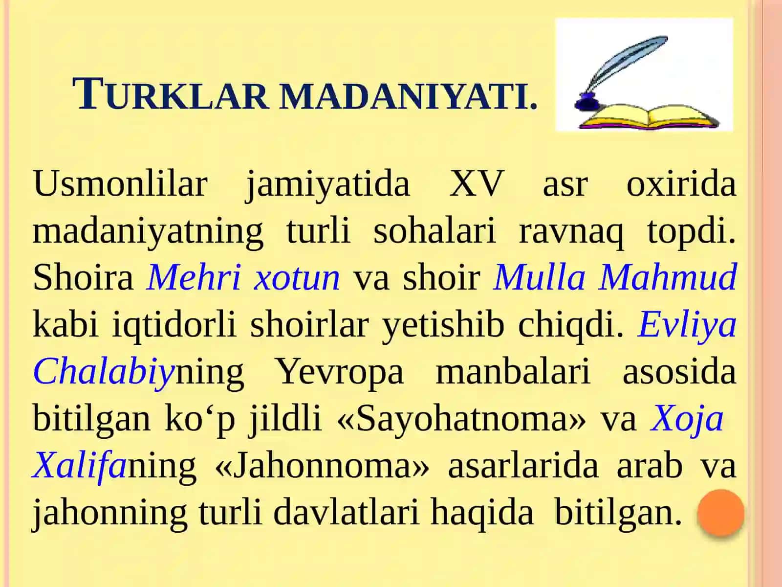 OSIYO, AMERIKA VA AFRIKAXALQLARIMADANIYATI 4