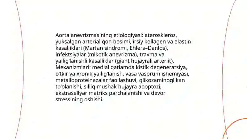 Aorta anevrizmasi 4
