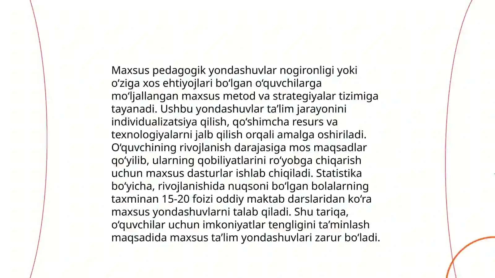 RUHIY RIVOJLANISHI SUSTLASHGAN BOLALAR TAʼLIM TARBIYASI 4