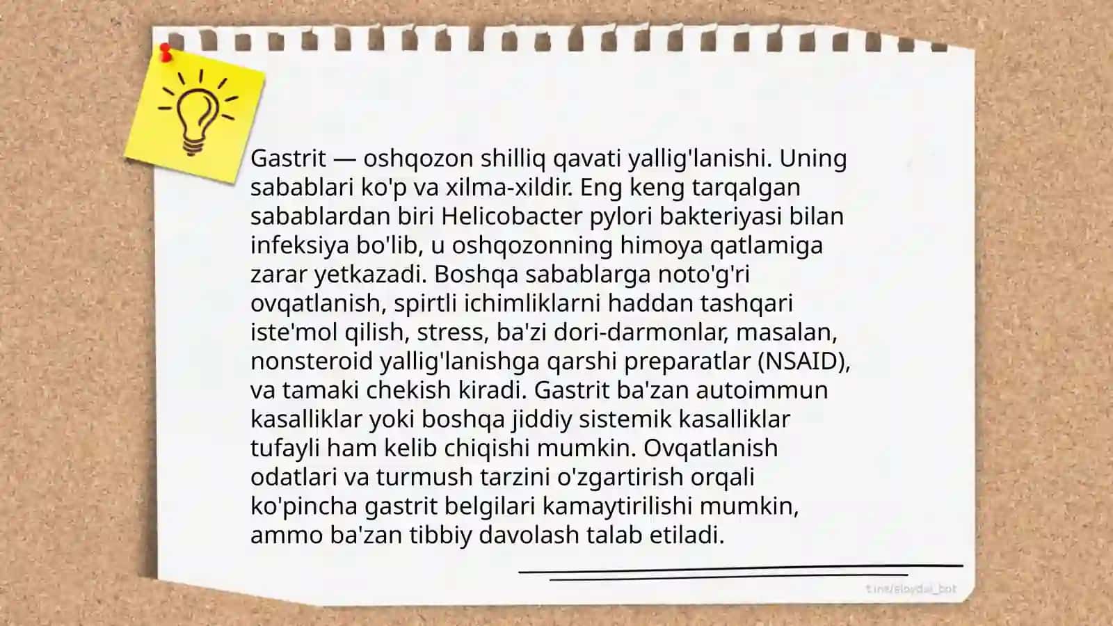 Ôtkir va surunkali gastrit 4