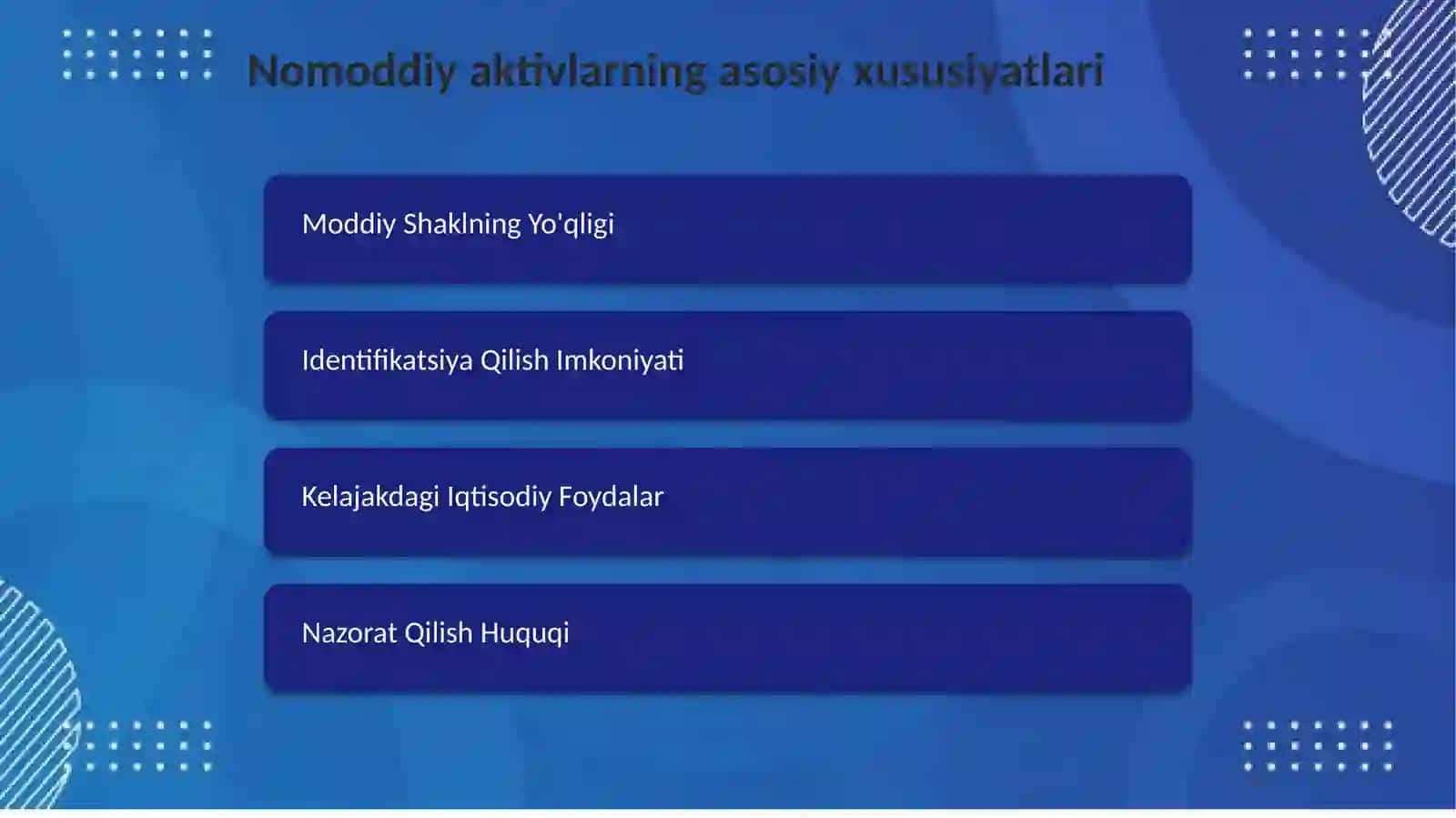 Uzoq Muddatli Nomoddiy Aktivlar Hisobi Asoslar va Amaliyot 4