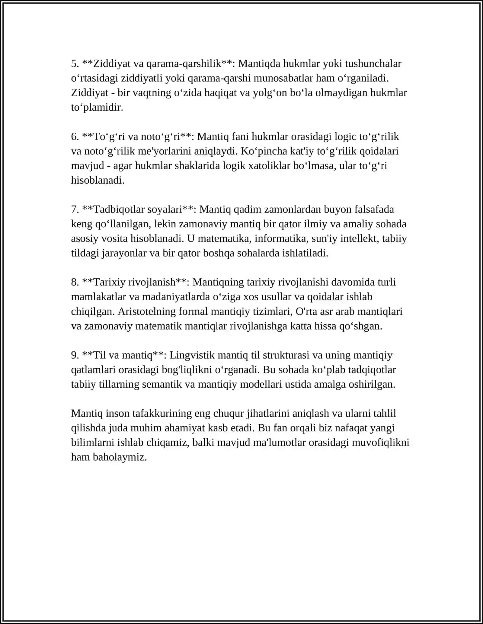 MANTIQ TAFAKKUR VA TUSHUNCHA TURLARI 4