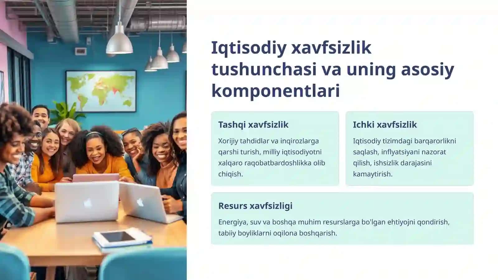 O'zbekistonda iqtisodiy xavfsizlikni ta'minlashning ustuvor yo'nalishlari 4
