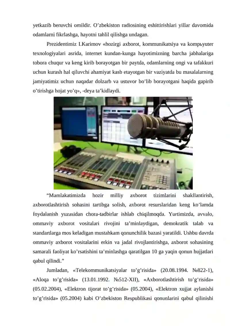 DAVLAT VA NODAVLAT RADIOSTANSIYALAR FAOLIYATI 4