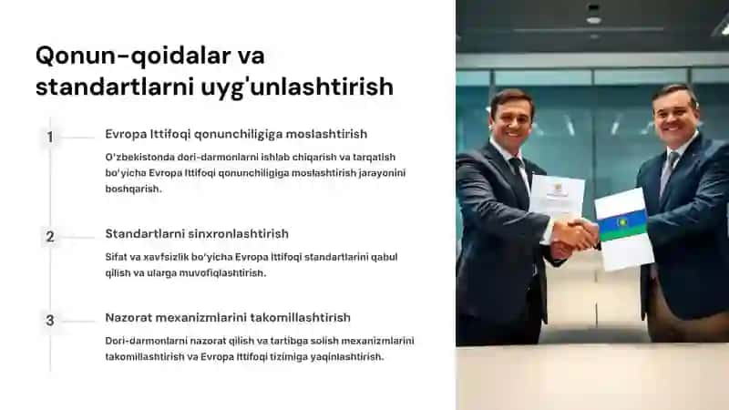 O'zbekiston va Evropa Ittifoqidagi farmatsevtika tizimi 4