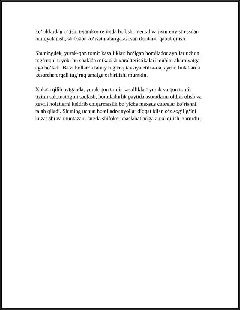 EKSTRAGENTAL KASALLIKLARDA TUGʻRIQNING KETIWI 4