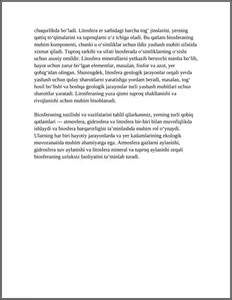 BIOSFERA TUZILISHI VA VAZIFASI 4