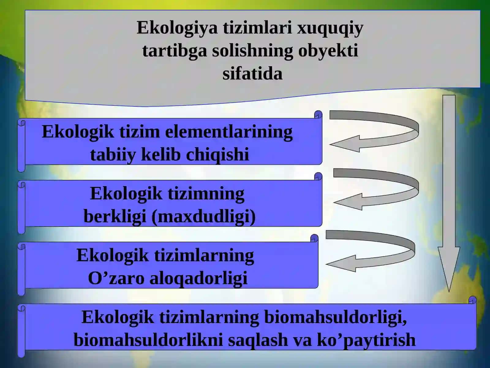 Ekologiya nazoratining tizimi 4