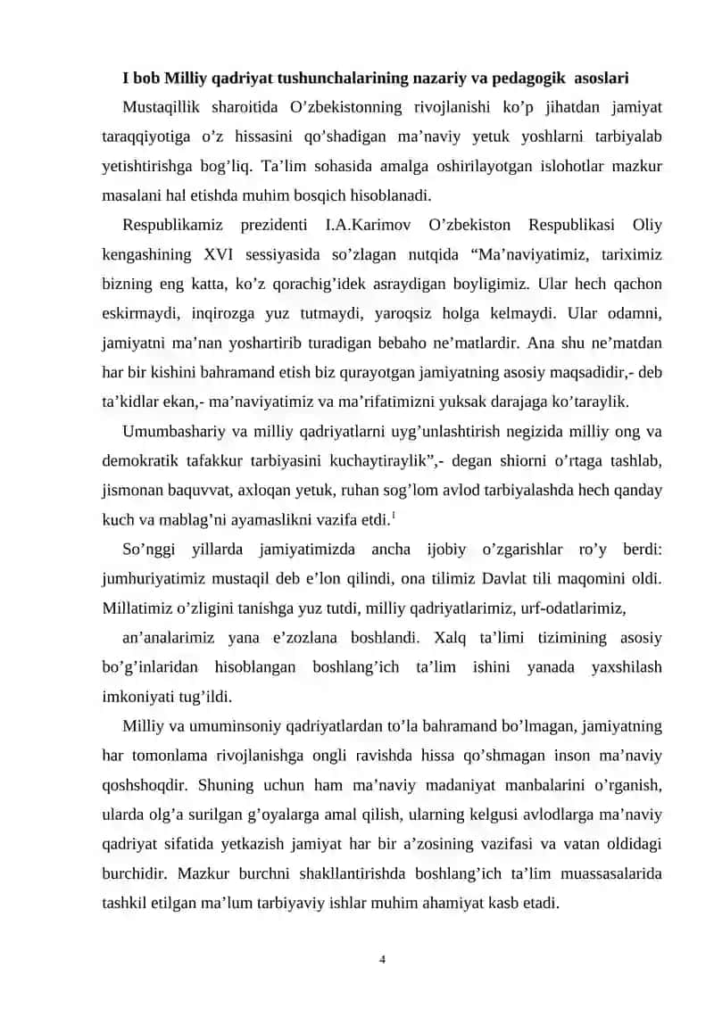"O’QUVCHILARNI VATANPARVARLIK XISSIYOTINI TARBIYALASH" 4