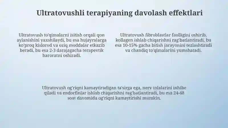 Ultiratovushli fizaterapiya asoslari 4