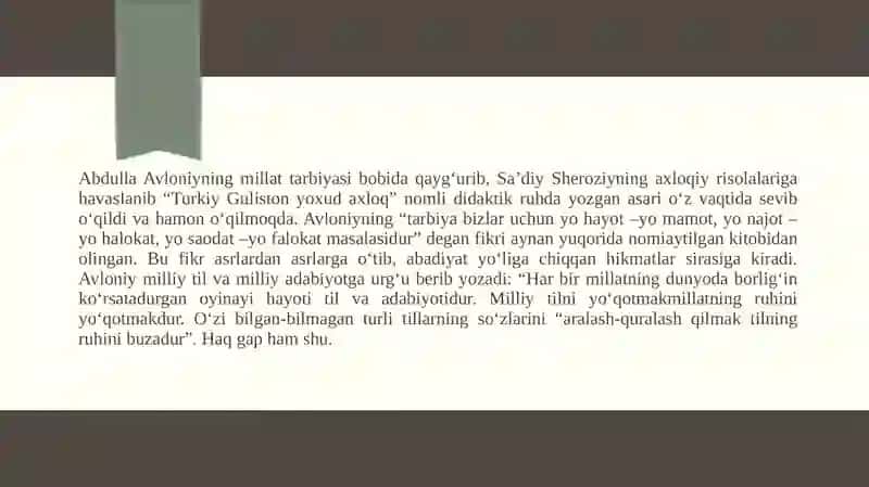 ABDULLA AVLONIYNING KOMIL INSON HAQIDAGI QARASHLARI 4