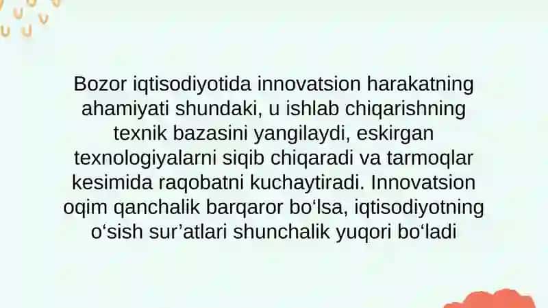 Innovatsiyalar harakati va uning hayotiylik davri 4