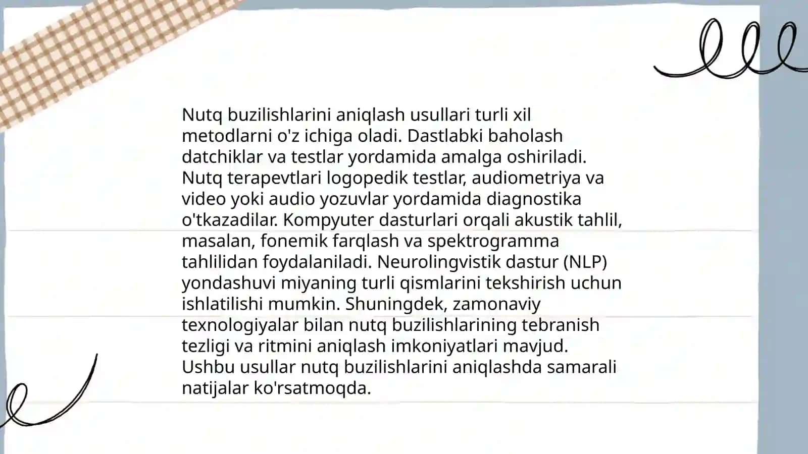 Logopedik ritmikada pedagogik tekshiruv asoslari 4