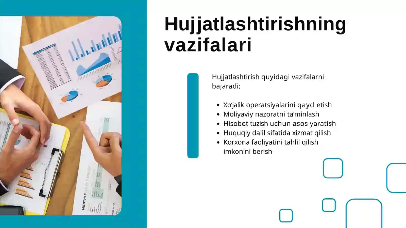 HUJJATLASHTIRISH VA INVENTARIZATSIYA 4