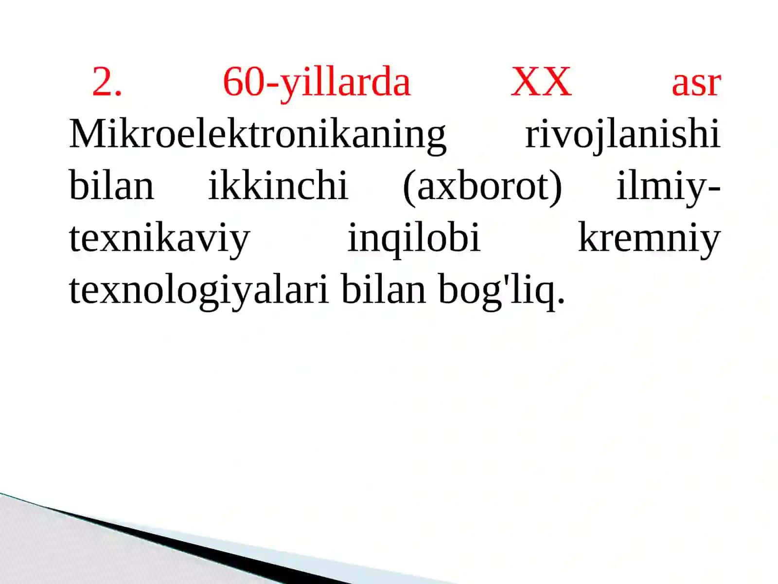 Nanotuzilmalar va nanotexnologiyalar asoslari faniga kirish 4