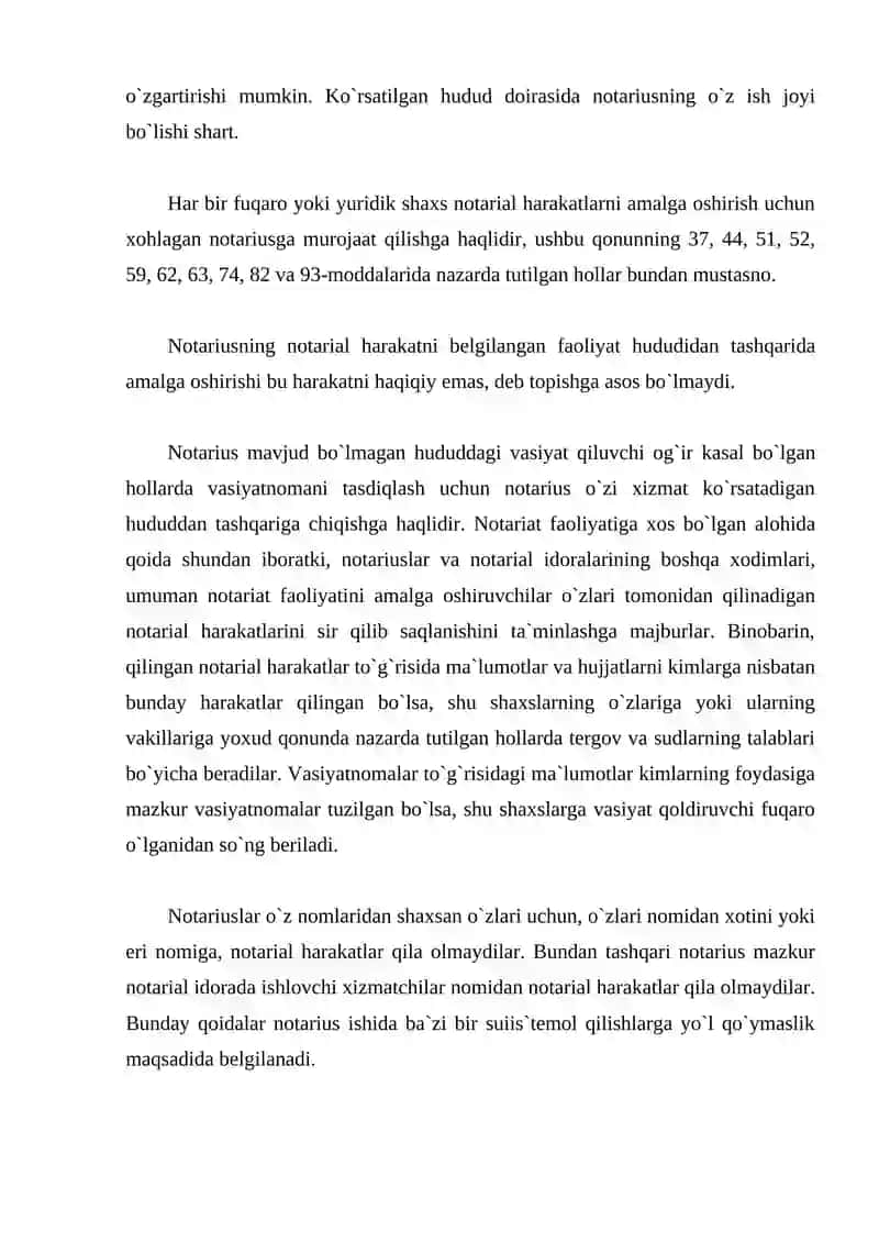 Notariat Harakatlari 4
