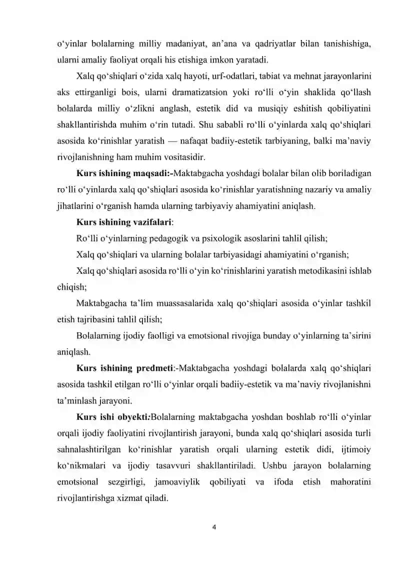 Roʻlli oʻyinlarda xalq qoʻshiqlar asosida koʻrinishlar yaratish 4