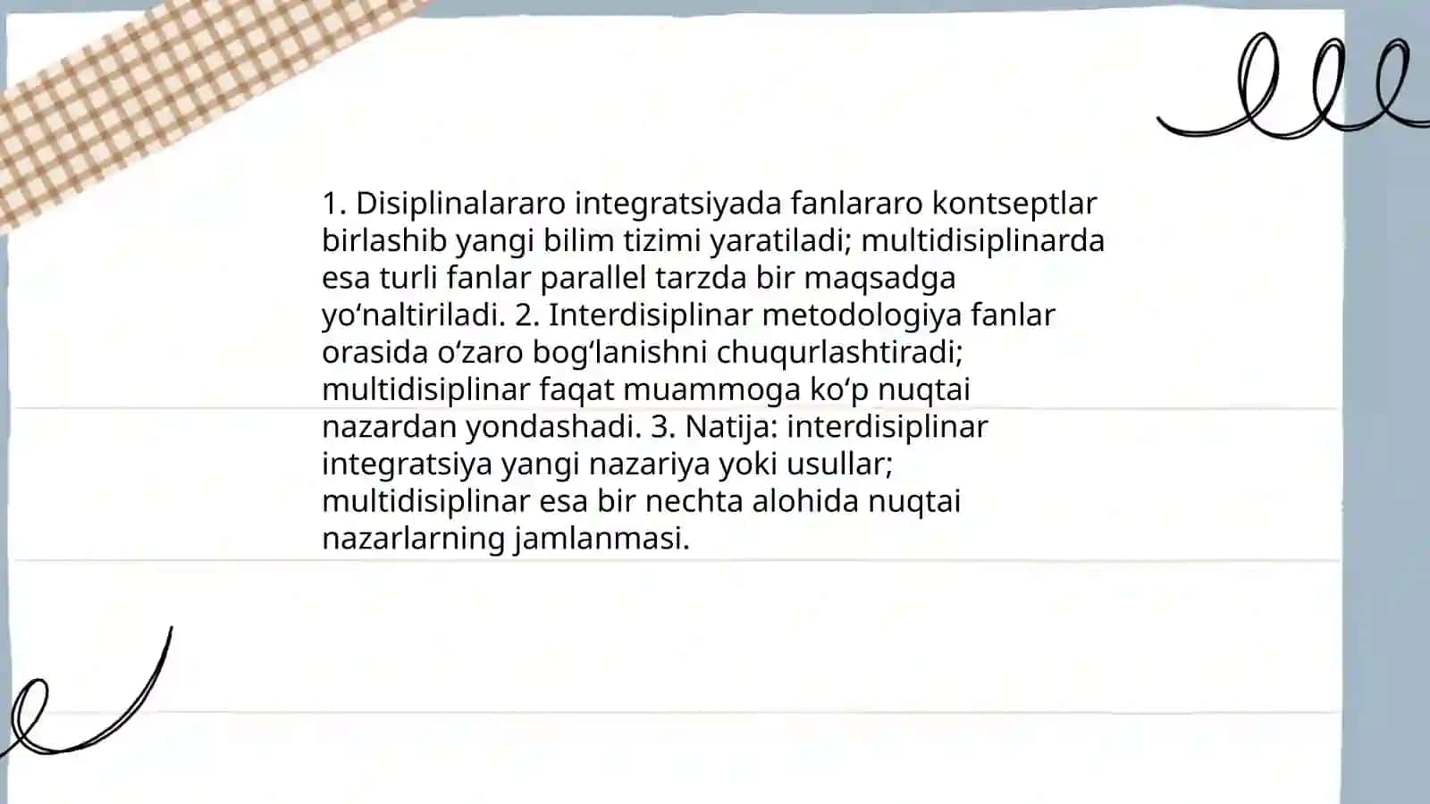 Fanlararo integratsiya 4