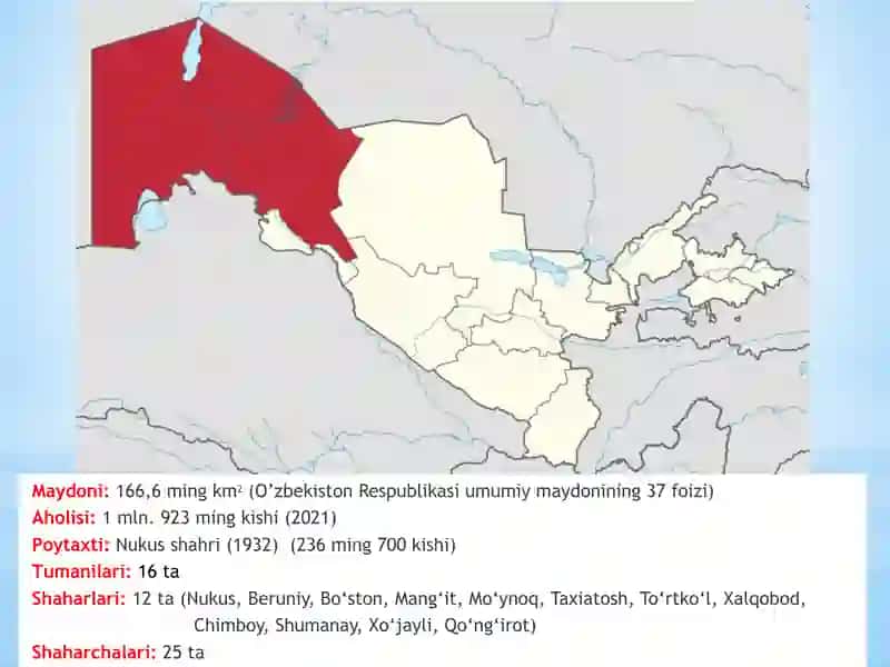 QORAQALPOGʻISTON RESPUBLIKASI IJTIMOIY IQTISODIY VA SIYOSIY HAYOTIDA AMALGA OSHIRILGAN ISLOHOTLAR 4