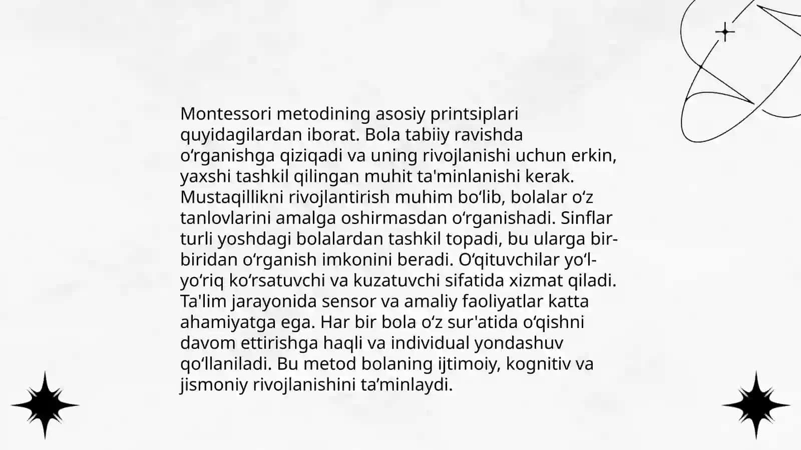 Sensor tarbiya tushunchasi 4
