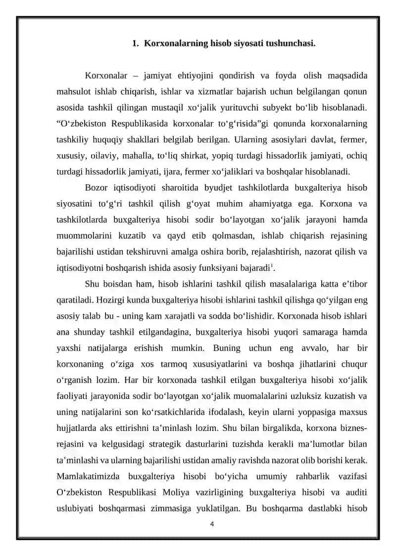 Buxgalteriya hisobida xatolarning turlari va ularni bartaraf qilish yo‘llari 4
