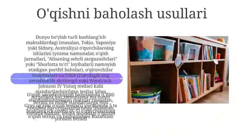 Boshlangʻich sinfda oʻqish darslarini tashkil etish 4